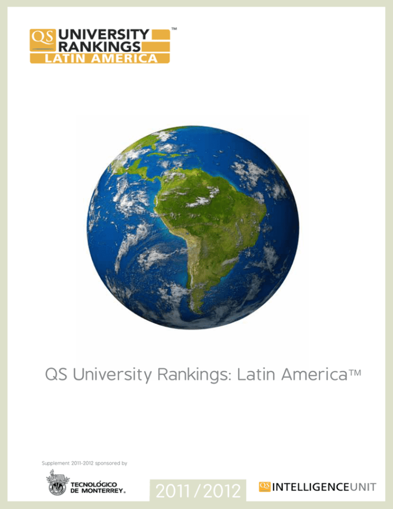 QS University Rankings Latin AmericaTM