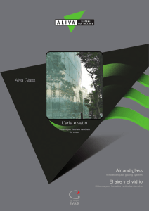 L`aria e vetro Aliva Glass Air and glass El aire y el vidrio