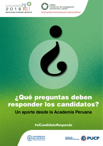 ¿Qué preguntas deben responder los candidatos sobre