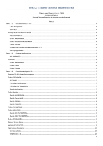 Tema 2.‐ Sintaxis Vectorial Tridimensional
