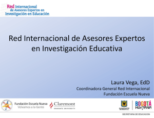 Red Internacional de Asesores Expertos en Investigación Educativa