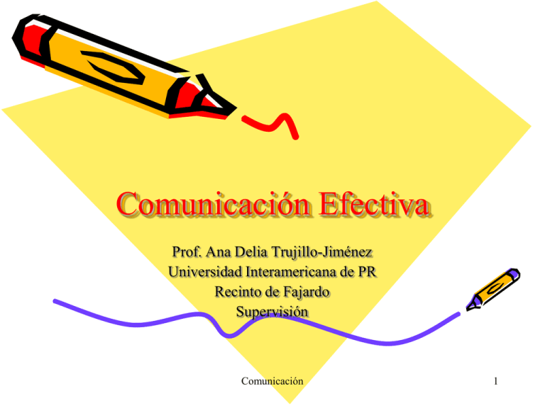 Comunicación Efectiva