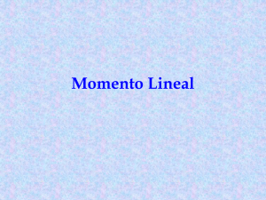 Momento Lineal