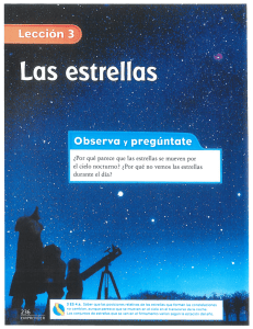 ¿Por qué parece que las estrellas se mueven por