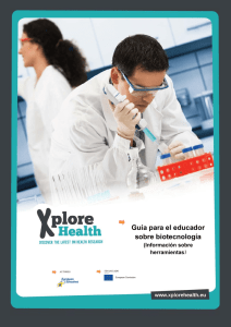 Guía para el educador sobre biotecnología