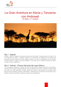 La Gran Aventura en Kenia y Tanzania con Amboseli