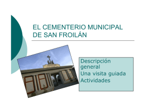 La gestión administrativa del cementerio municipal del