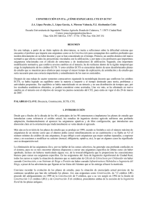 CONSTRUCCIÓN EN ITA: ¿CÓMO EXPLICAR EL CTE EN ECTS