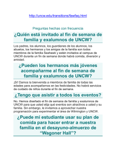 Preguntas Frecuentes sobre el Fin de Semana de Ex