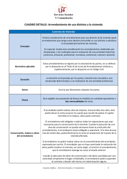 Solicitud al arrendador de autorización para cesión o 