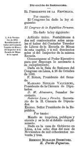 L. 8 de Noviem bre de 1893. Restableciendo el haber del Contador