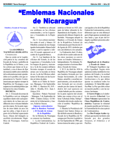 Emblemas Nacionales de Nicaragua