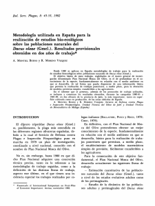 Metodología utilizada en España para la realización de estudios bio