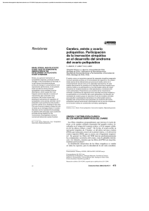 Cerebro, estr&eacute;s y ovario poliqu&iacute;stico. Participaci&oacute;n de la inervaci&oacute;n