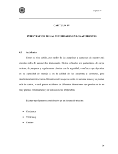 36 CAPITULO IV INTERVENCIÓN DE LAS AUTORIDADES EN LOS