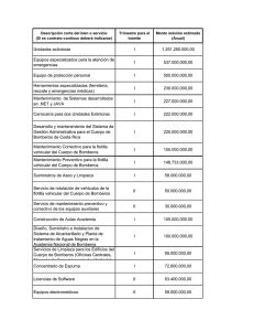 Unidades extintoras I 1.251.250.000,00 Equipos especializados