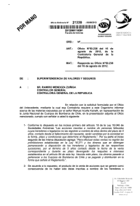 s“ 1 - Superintendencia de Valores y Seguros