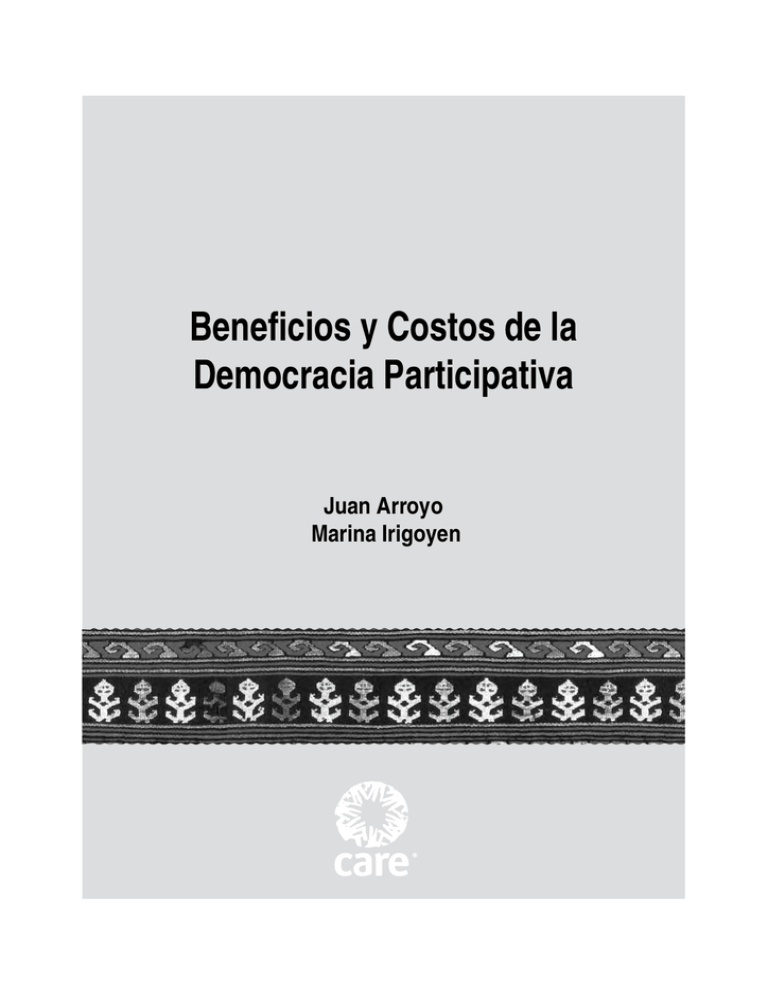 Beneficios Y Costos De La Democracia Participativa