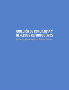 objeción de conciencia y derechos reproductivos