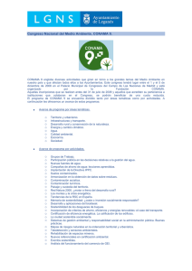 Congreso Nacional del Medio Ambiente, CONAMA 9.