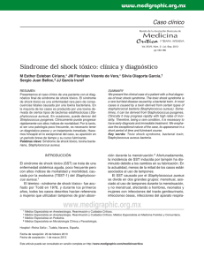 Síndrome del shock tóxico: clínica y diagnóstico