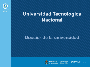 Universidad Tecnológica Nacional - Dossier