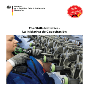 The Skills Initiative - La Iniciativa de Capacitación