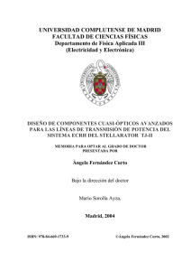 UNIVERSIDAD COMPLUTENSE DE MADRID FACULTAD DE