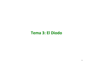 Tema 3: El Diodo
