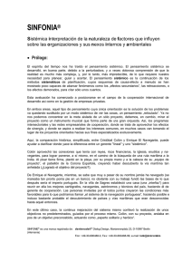 SINFONIA&reg;: Enfoque Sist&eacute;mico a Factores Organizacionales