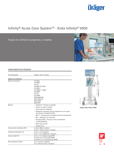 Infinity® Acute Care SystemTM - Evita Infinity® V500