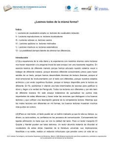 &iquest;Leemos todos de la misma forma?