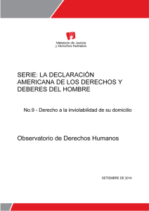 El derecho a la inviolabilidad de domicilio en el Perú