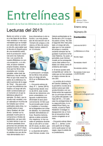 Lecturas del 2013