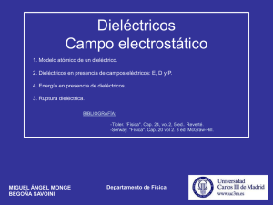Tema 6. Dieléctricos