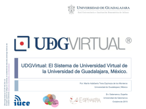 UDGVirtual: El Sistema de Universidad Virtual de la