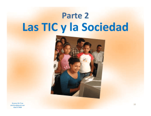 (TIC) y la Sociedad