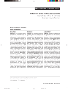 Tratamiento de las fracturas de odontoides Tratamento das fraturas