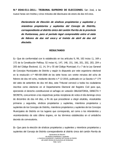0546-E11-2011 (Declaratoria Síndicos y Concejales Parrita)