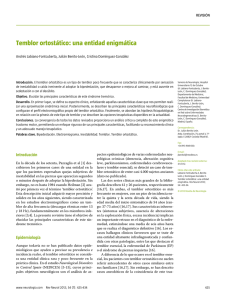 Temblor ortostático: una entidad enigmática