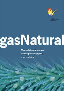 Manual de producción de frío por absorción a gas natural