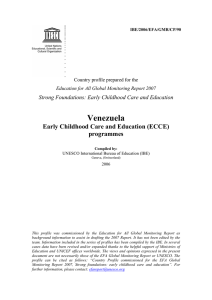 Early Childhood Care and Education - unesdoc