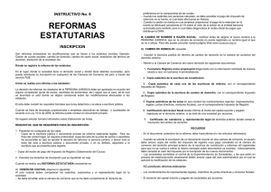 reformas estatutarias - Cámara de Comercio del Cauca