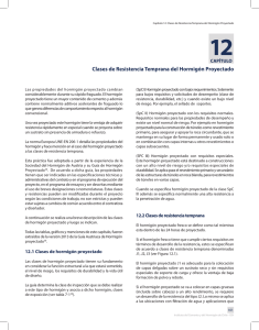 Clases de Resistencia Temprana del Hormig&oacute;n