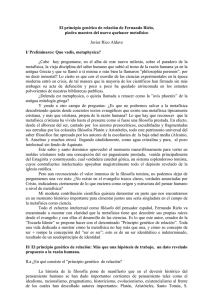Congreso Roma Metaf`sica / 5 - 8 de septiembre de 2000/ Javier