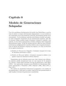 8. Modelos de Generaciones Sucesivas