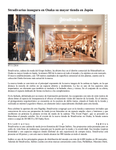 Stradivarius inaugura en Osaka su mayor tienda en