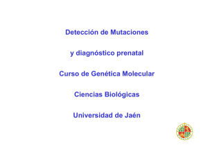 Detección de mutaciones