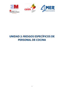 Riesgos Laborales en Cocina: Unidad Did&aacute;ctica