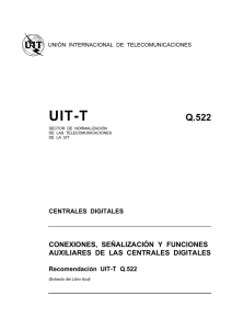 UIT-T Rec. Q.522